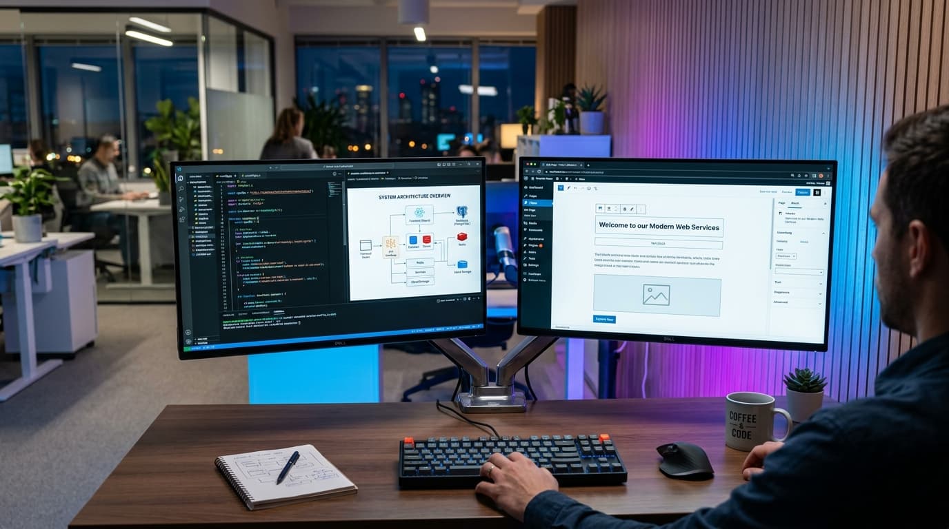 WordPress mi, Özel Yazılım mı? 2026'da İşletmeniz İçin Doğru Platform Seçimi