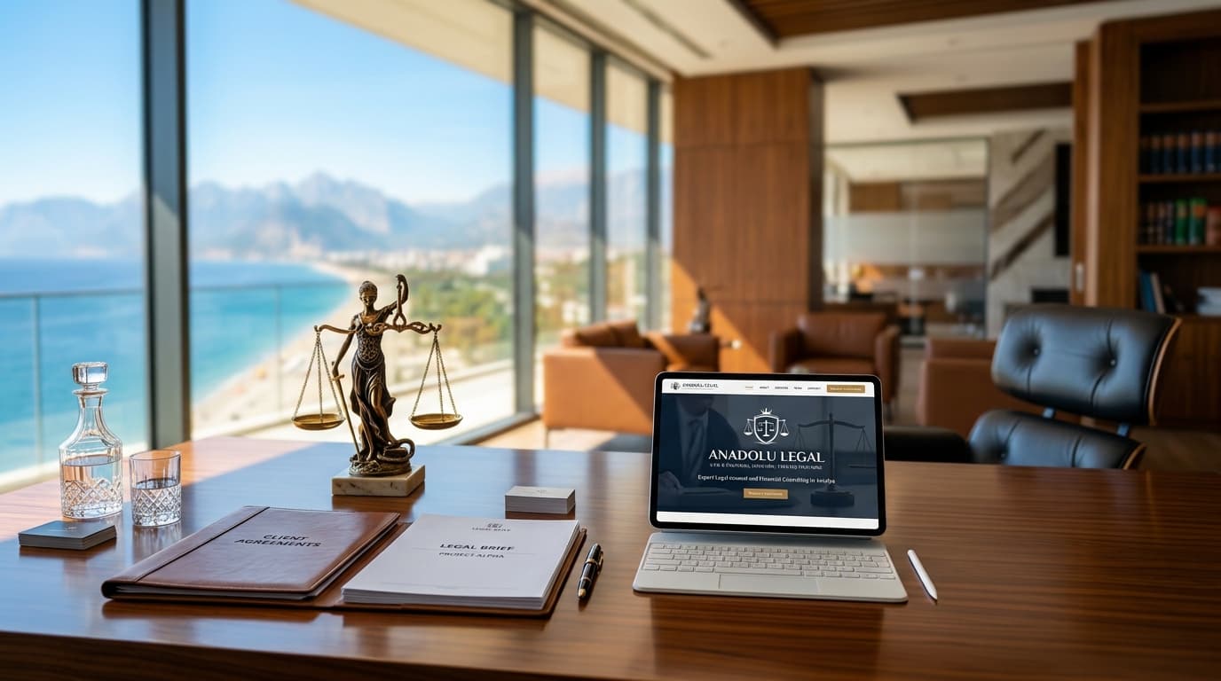 Antalya'da Avukat, Mali Müşavir ve Danışmanlık Firmaları için Web Sitesi Rehberi